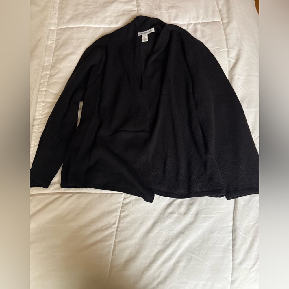 Autumn Cashmere Black Cardigan